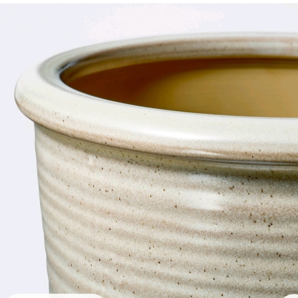 Threshold designed with Studio McGee Small Ceramic Reactive Glaze Planter - Picture 2 of 3